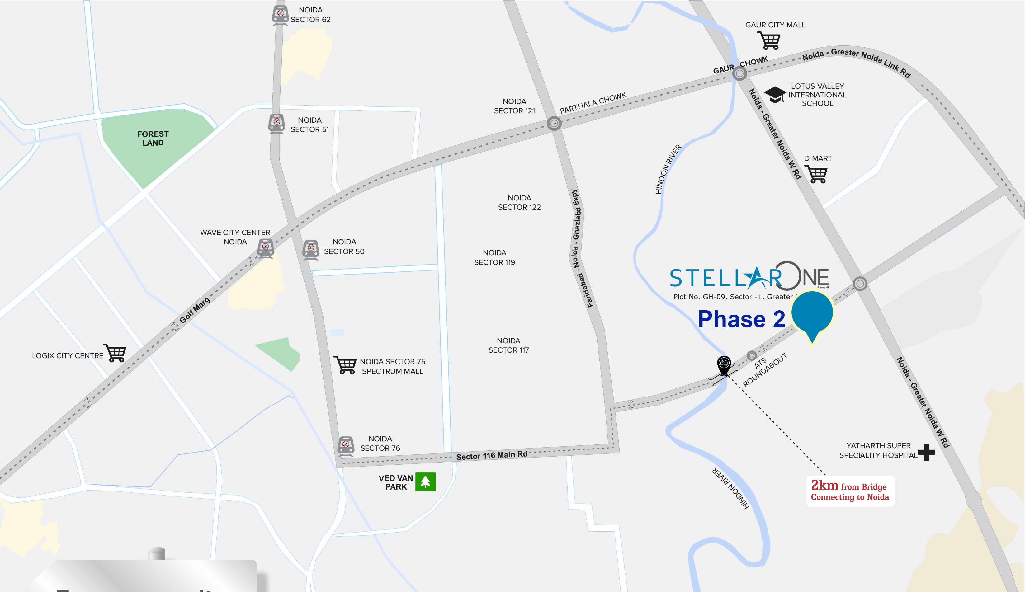 Stellar One Phase2 3/4 BHK Affordable Flats in Noida Extension